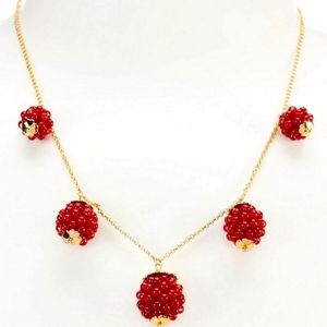 Kate Spade BNWT Very Berry necklace